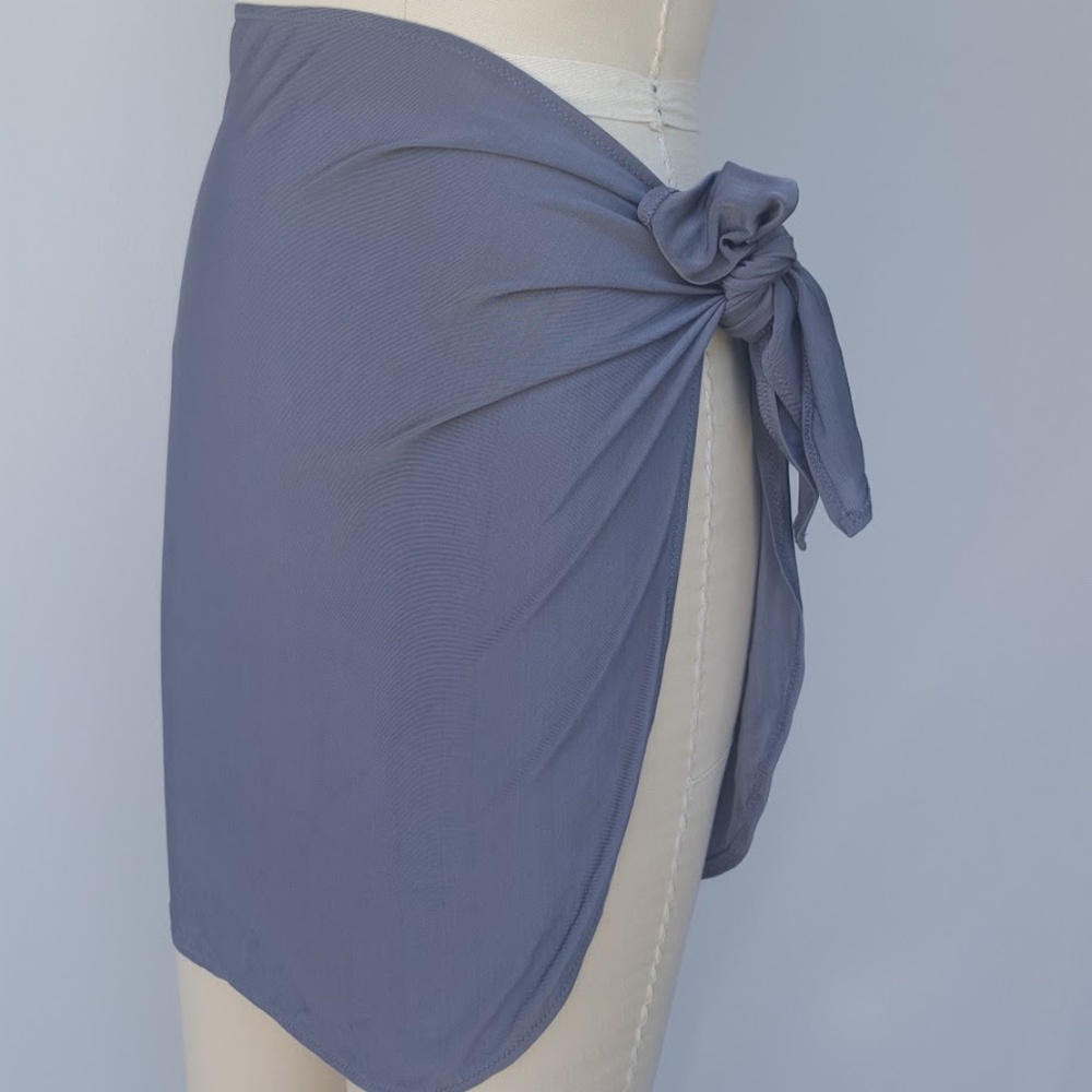 La Perla Gray Pareo Wrap Swim Suit Cover Up 40